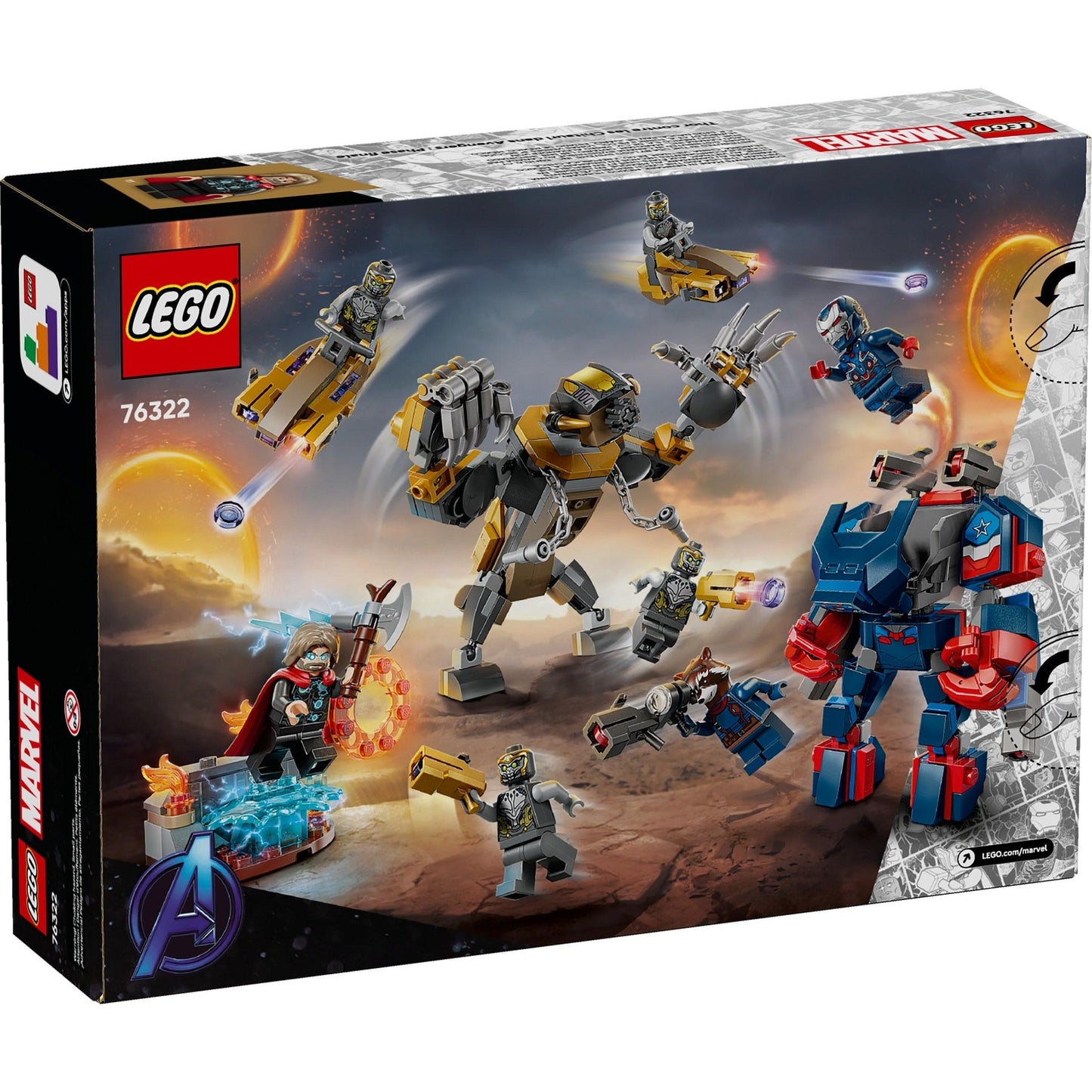 Avengers: Endgame Thor vs. Chitauri | Marvel Super Heroes | 76322