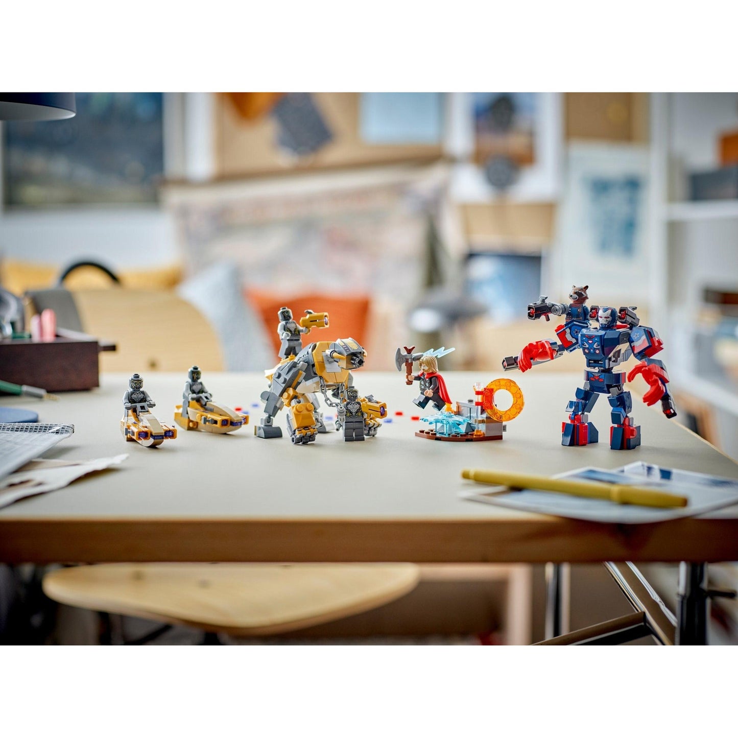 Avengers: Endgame Thor vs. Chitauri | Marvel Super Heroes | 76322
