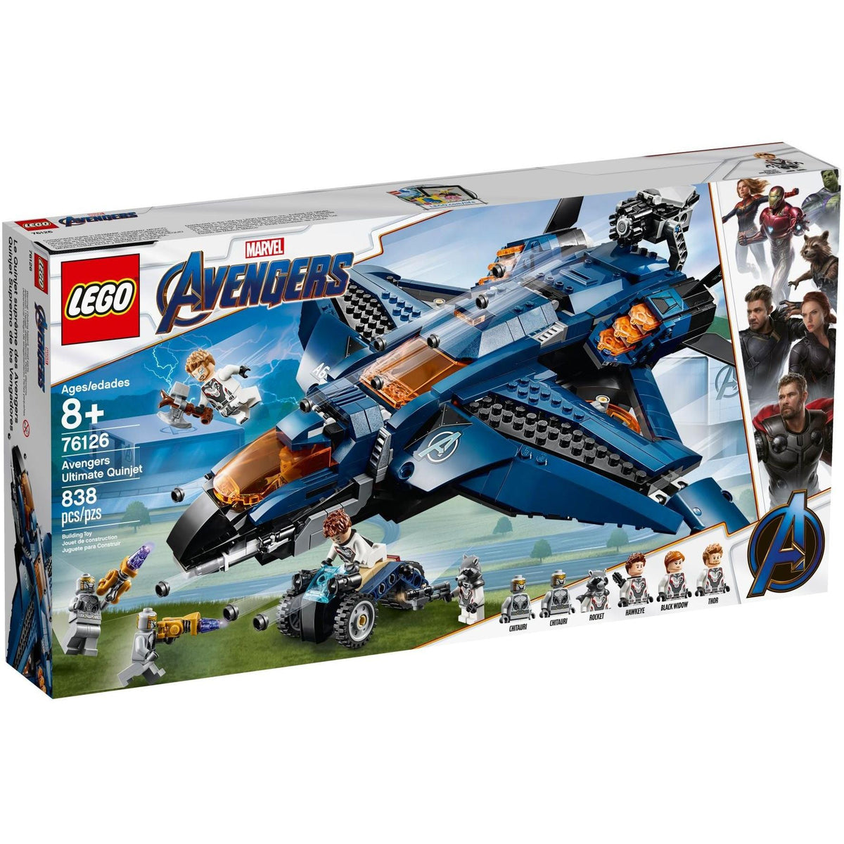 Avengers Ultimate Quinjet | Marvel Super Heroes | 76126