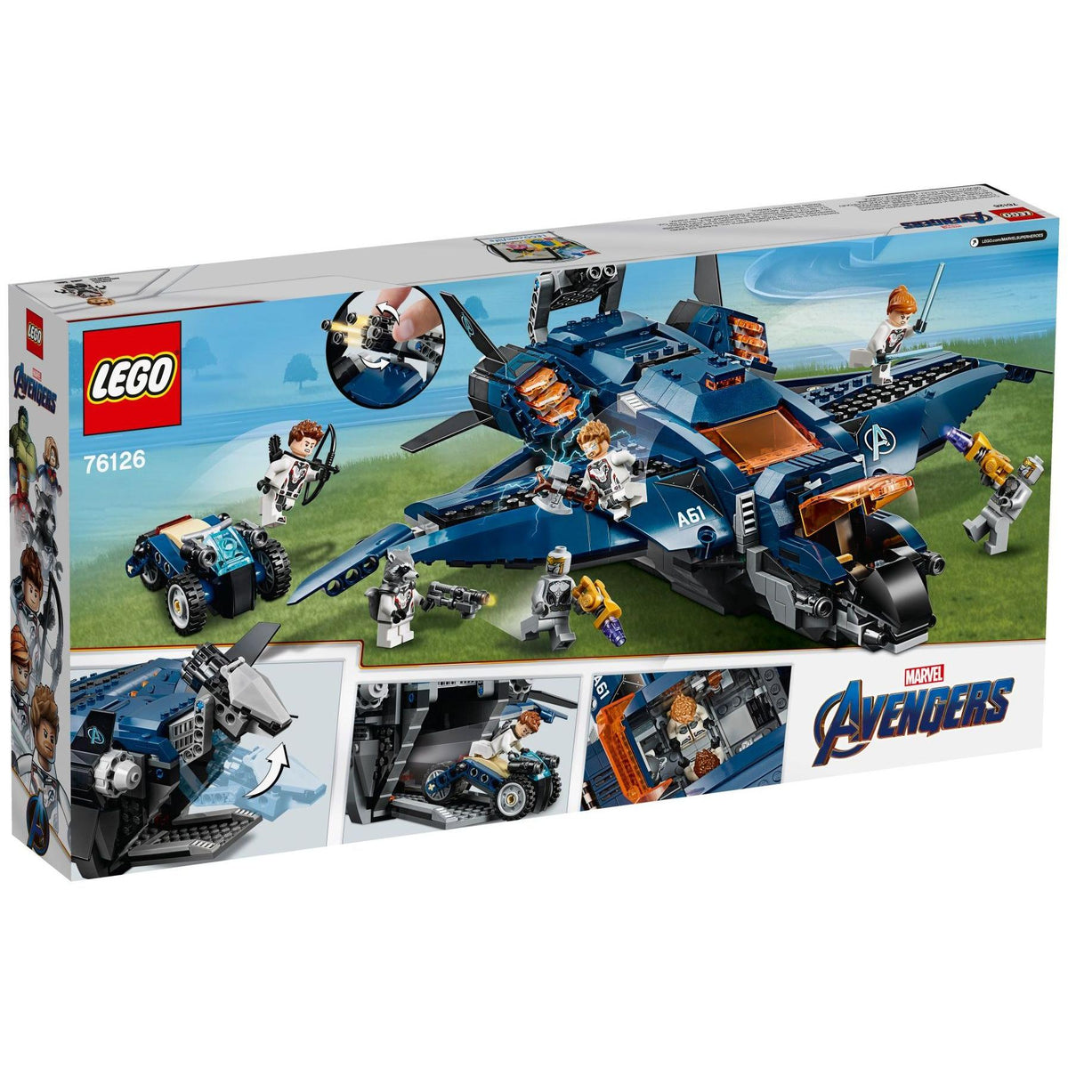 Avengers Ultimate Quinjet | Marvel Super Heroes | 76126