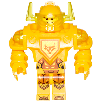 Axl - Visière jaune translucide, torse orange clair (Ultimate Axl) | nex053
