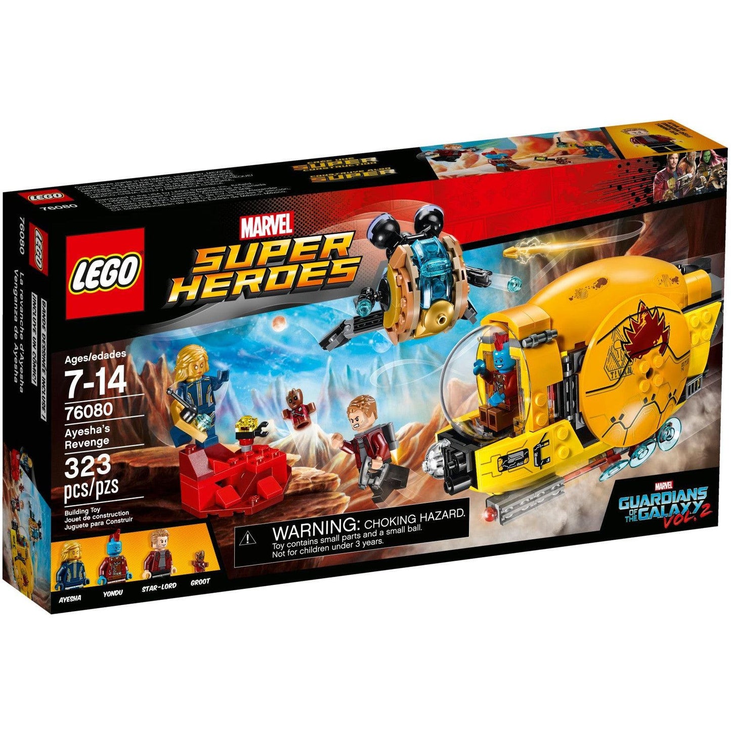 Ayesha's Revenge | Marvel Super Heroes | 76080