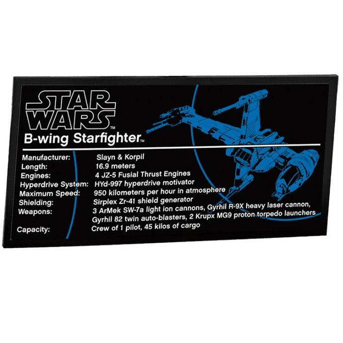 Chasseur stellaire B-wing | Star Wars | 10227