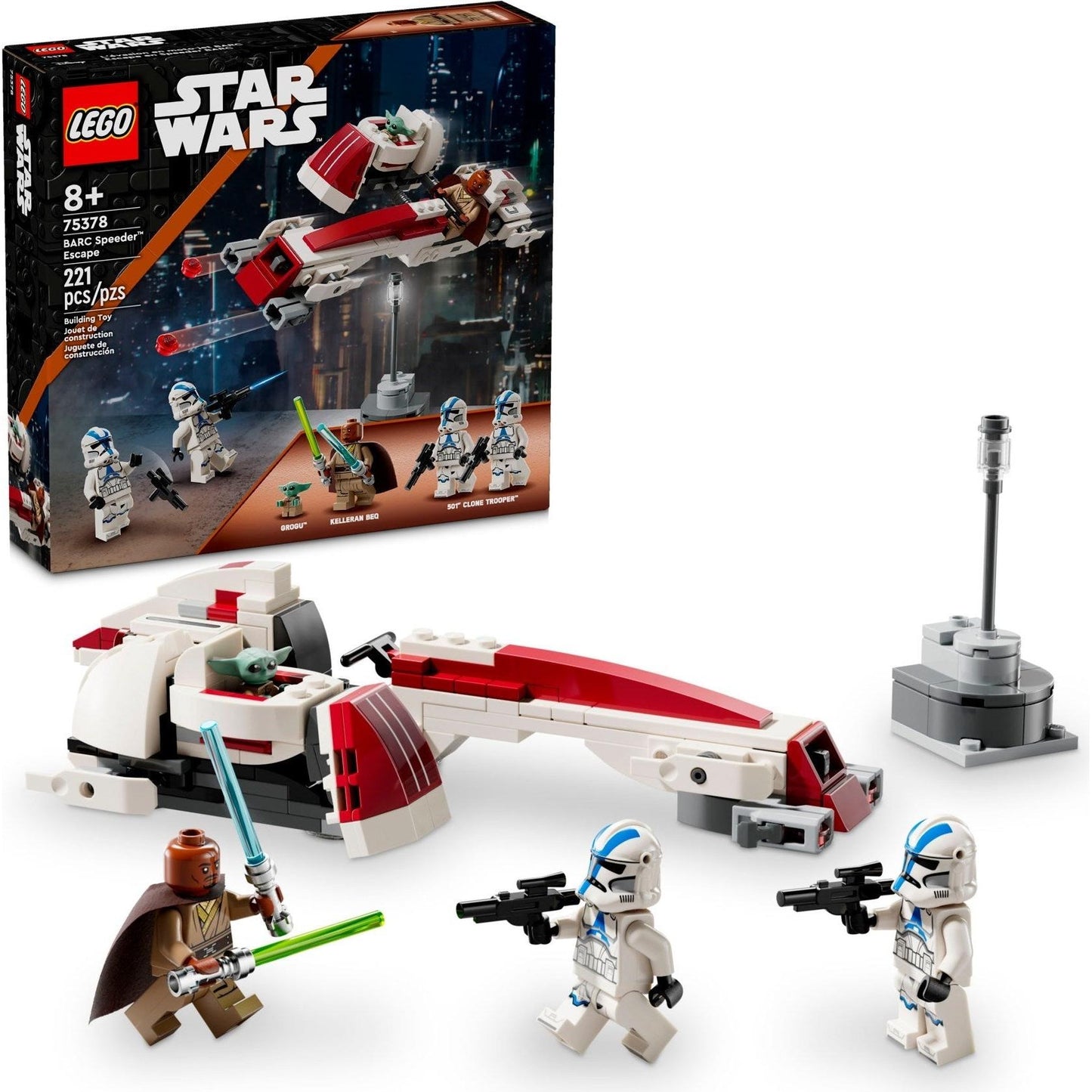 BARC Speeder Escape | Star Wars | 75378