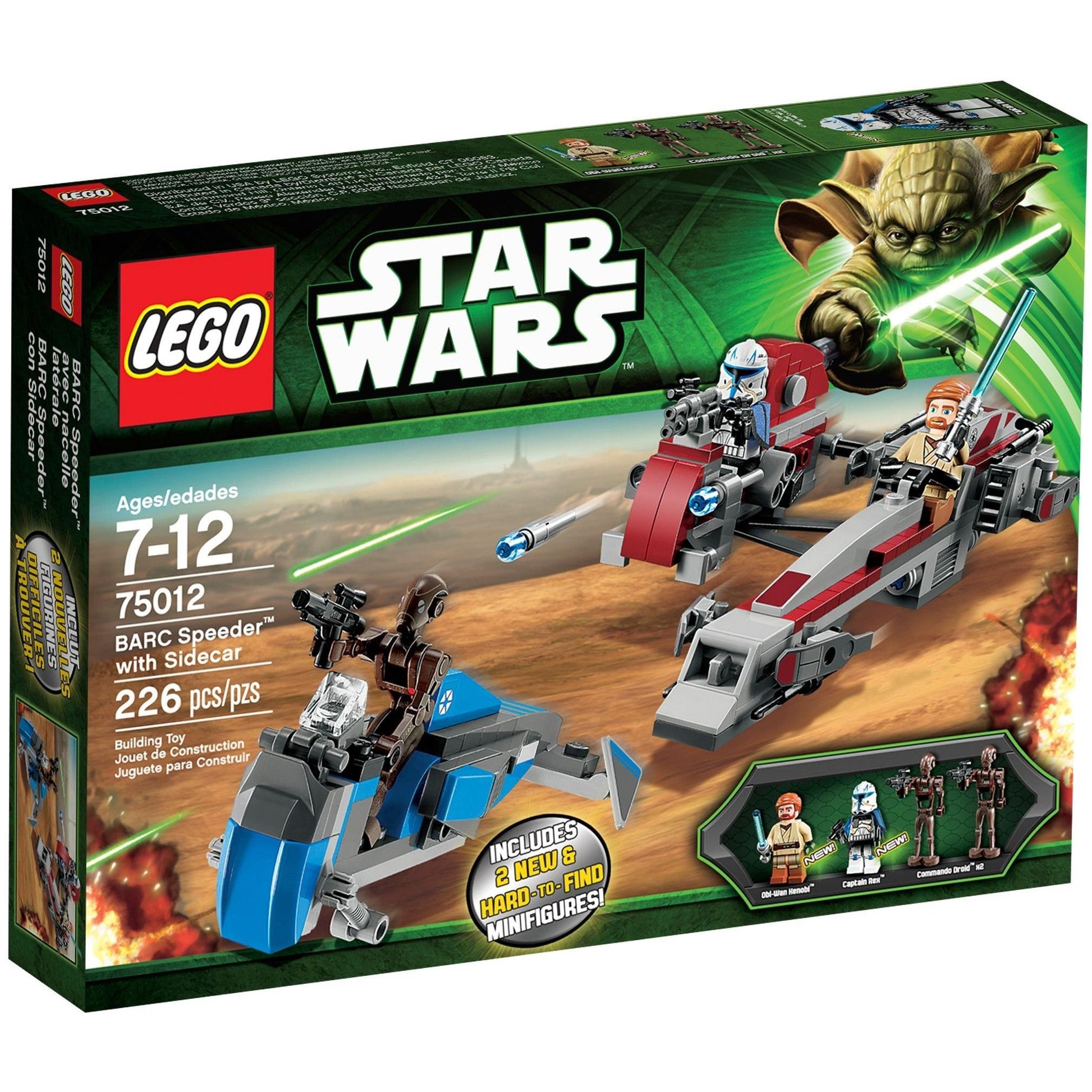 BARC Speeder with Sidecar | Star Wars | 75012