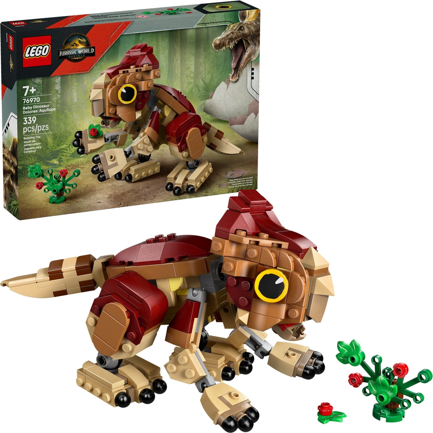 Baby Dinosaur Dolores: Aquilops | Jurassic World | 76970