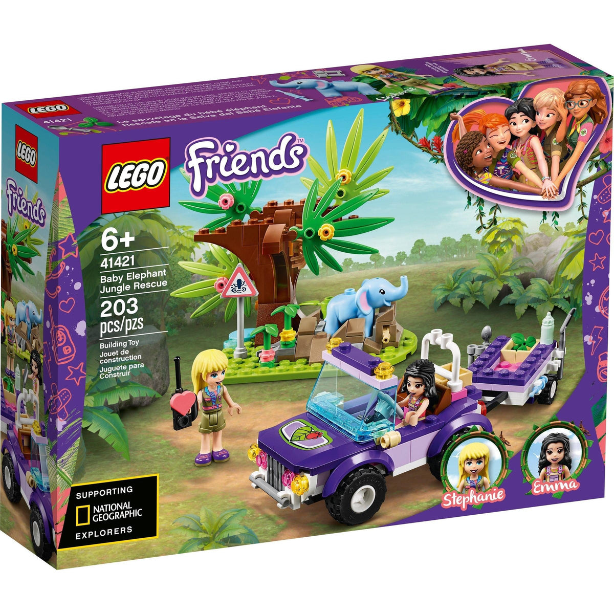 Baby Elephant Jungle Rescue | Friends | 41421