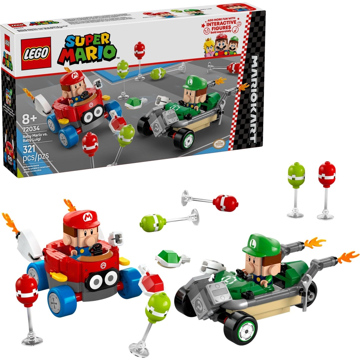 Baby Mario vs. Baby Luigi | Super Mario | 72034