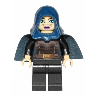 Barriss Offee - Dark Blue Cape and Hood | sw0379