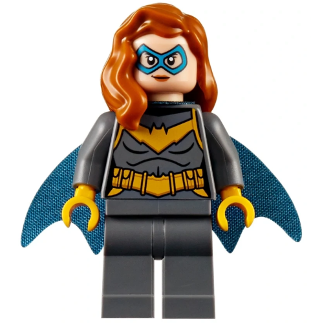Batgirl - Minifigure, Dark Bluish Gray Suit (Rebirth) | sh0658