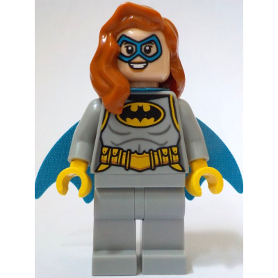 Batgirl - Minifigure, Light Bluish Gray Suit | sh0965