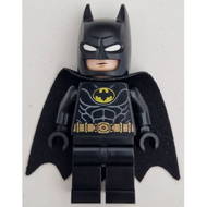 Batman - Black Suit, Gold Belt, Cowl with White Eyes, Neutral / Angry with Bared Teeth | sh0899