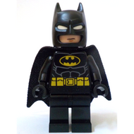 Batman - Black Suit, Yellow Belt, Cowl with White Eyes, Neutral / Angry with Bared Teeth | sh0964