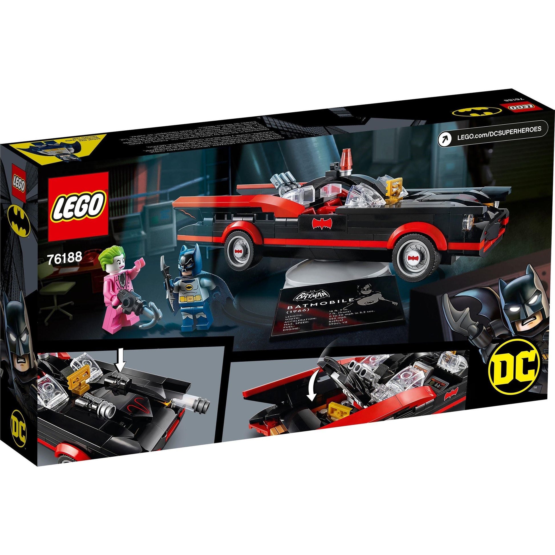 Batman Classic TV Series Batmobile | DC Comics Super Heroes | 76188