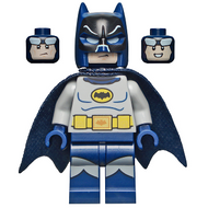 Batman - Classic TV Series, Goggles and Light Bluish Gray Torso | sh0703