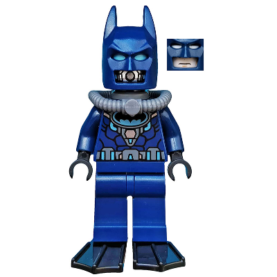 Batman - Combinaison de plongée bleu foncé et palmes | sh0097