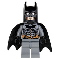 Batman - Dark Bluish Gray Suit, Black Mask | bat024