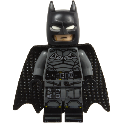 Batman - Dark Bluish Gray Suit, Cowl with White Eyes, Black Boots | sh1121