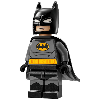 Batman - Dark Bluish Gray Suit, Flexible Rubber Cape | sh0962