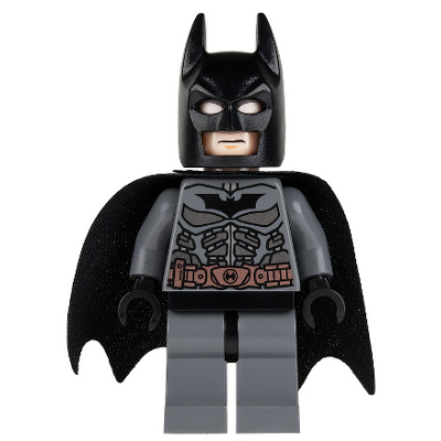 Batman - Dark Bluish Gray Suit with Copper Belt | sh0064
