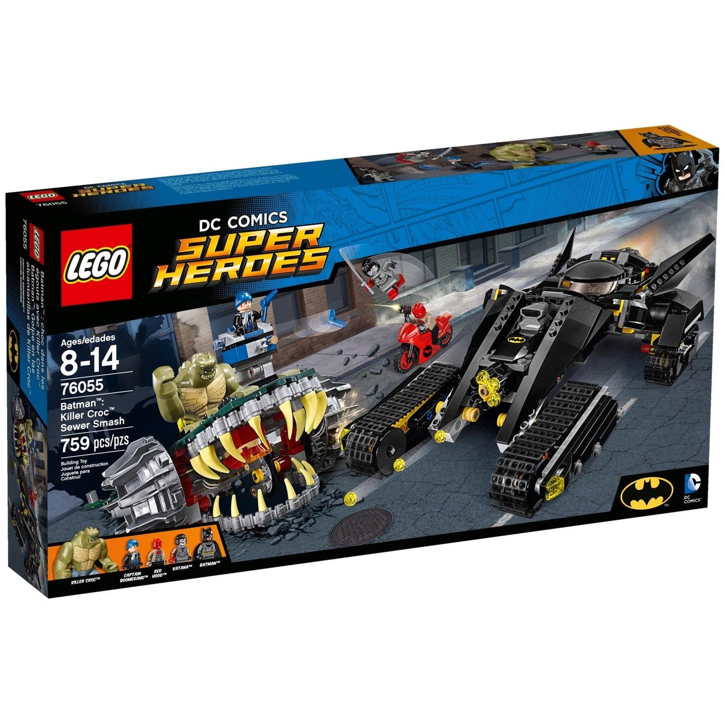 Batman: Killer Croc Sewer Smash | DC Comics Super Heroes | 76055