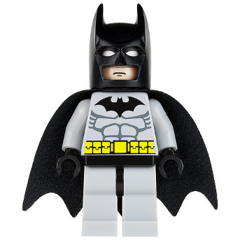 Batman - Light Bluish Gray Suit, Black Mask | bat001