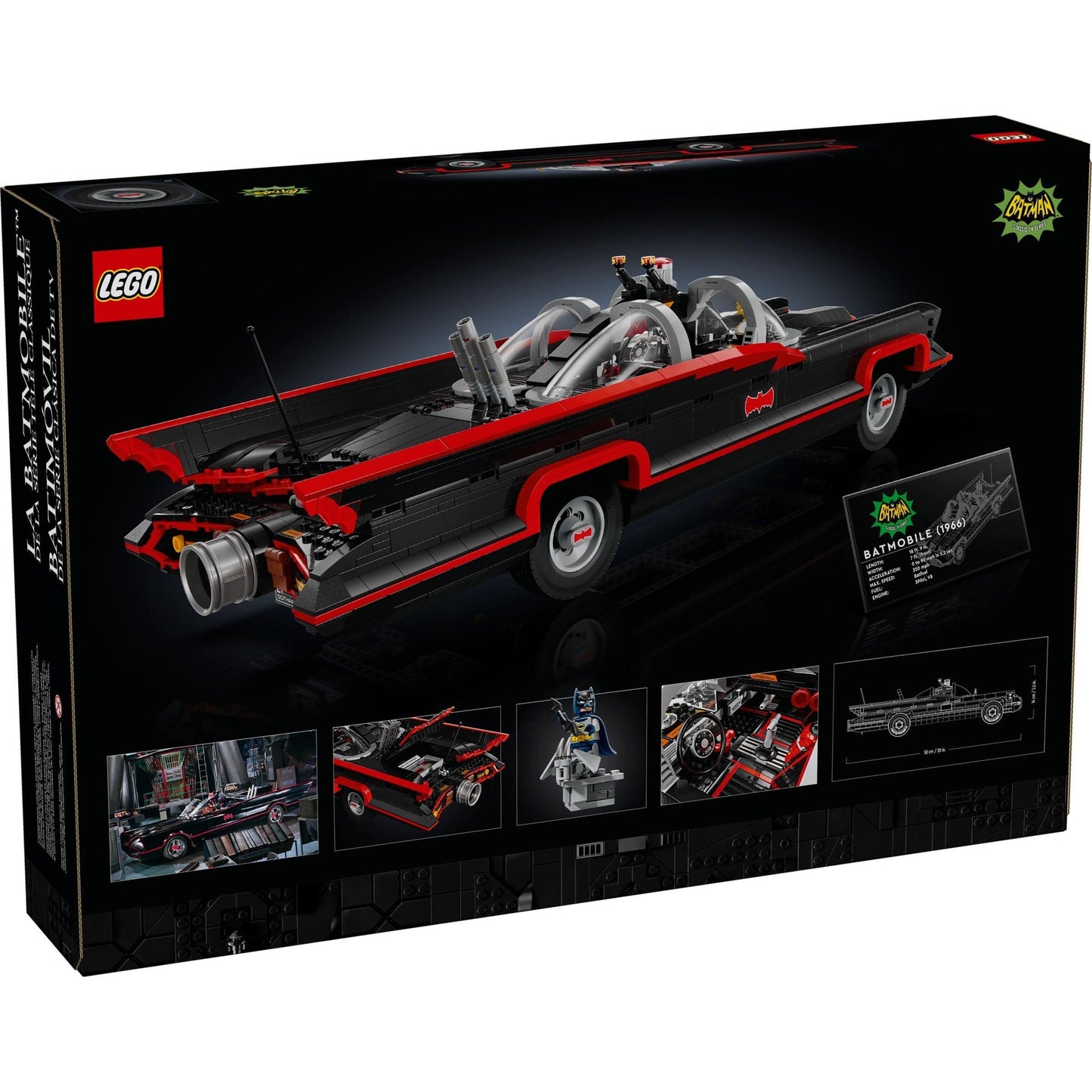 Batman: The Classic TV Series Batmobile | DC Comics Super Heroes | 76328
