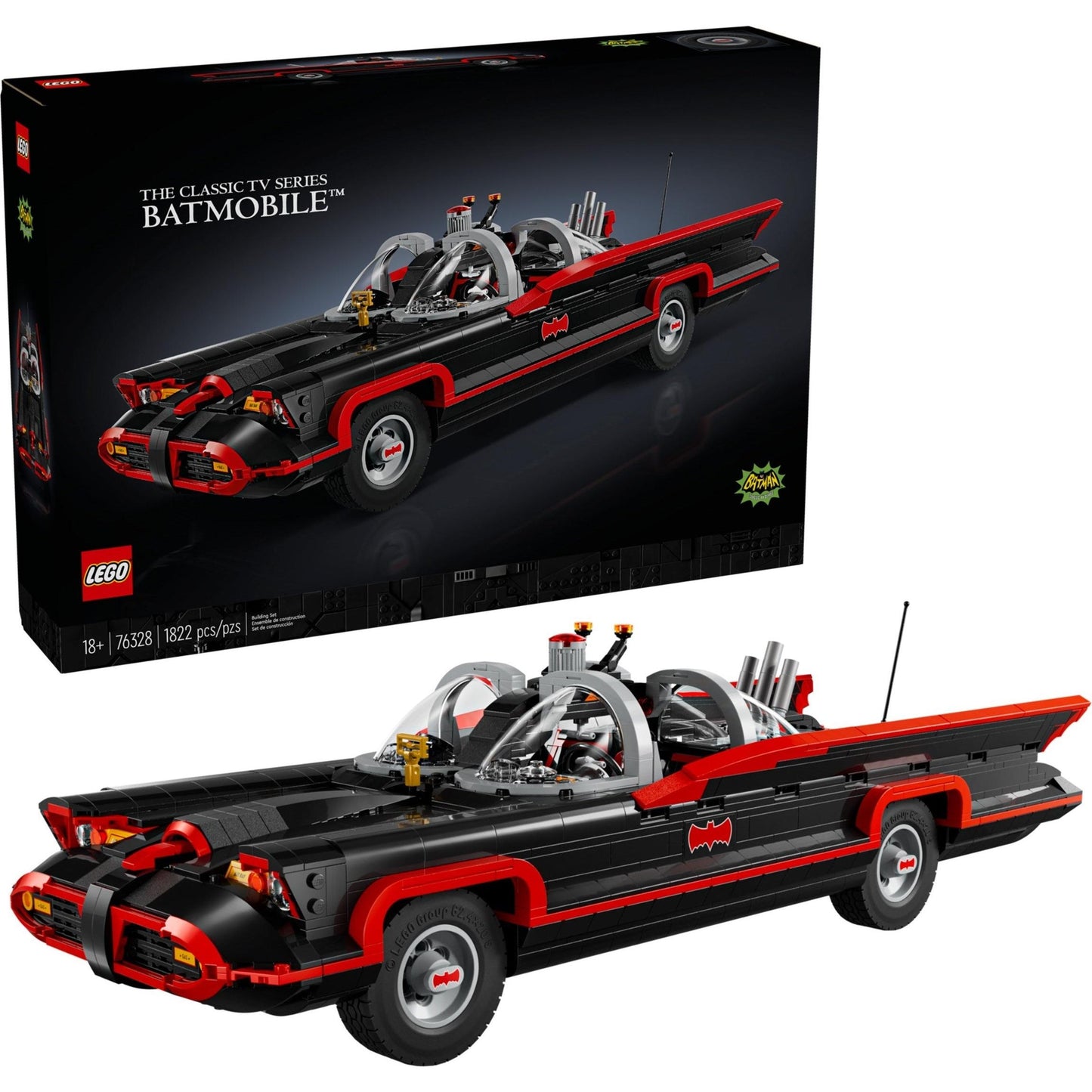 Batman: The Classic TV Series Batmobile | DC Comics Super Heroes | 76328