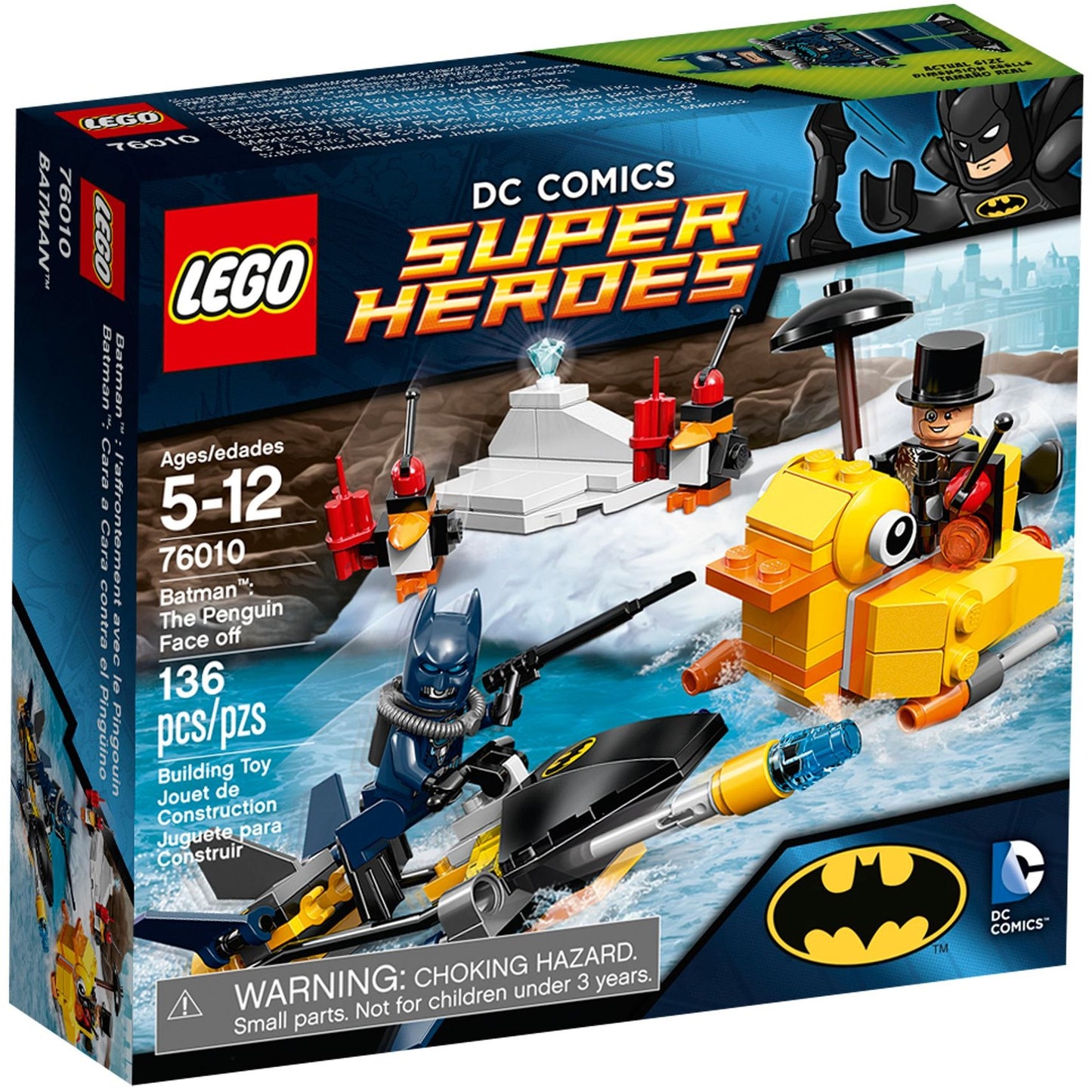 Batman: The Penguin Face off | DC Comics Super Heroes | 76010