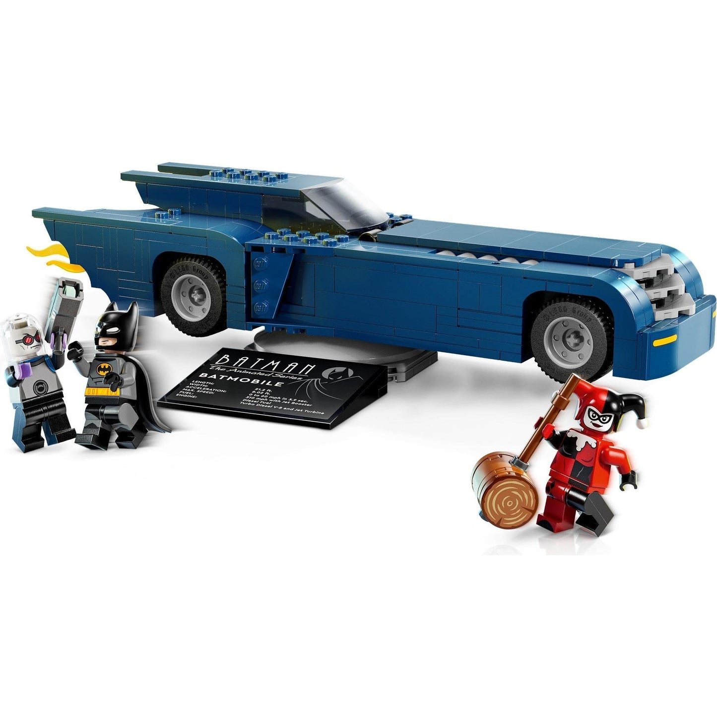 Batman with the Batmobile vs. Harley Quinn and Mr. Freeze | DC Comics Super Heroes | 76274