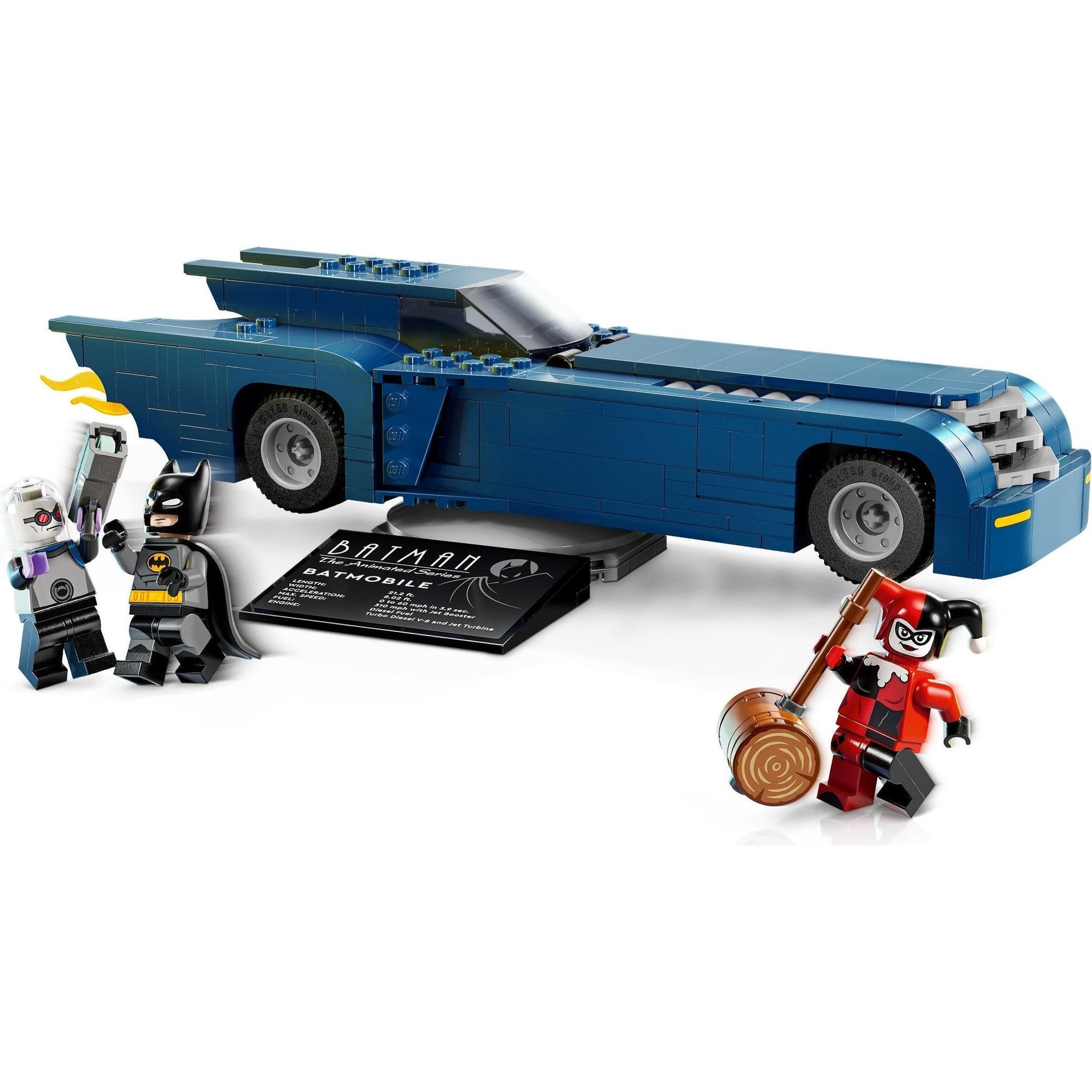 Batman with the Batmobile vs. Harley Quinn and Mr. Freeze | DC Comics Super Heroes | 76274