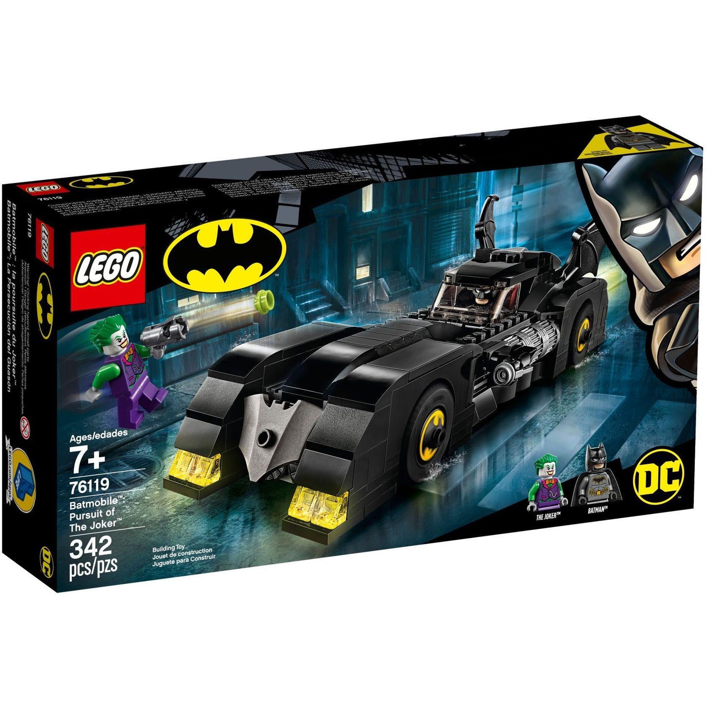 Batmobile: Pursuit of The Joker | DC Comics Super Heroes | 76119
