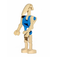 Battle Droid Pilot - Blue Torso, Angled Arm and Straight Arm | sw0095