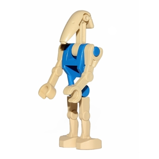 Battle Droid Pilot - Blue Torso, Angled Arm and Straight Arm | sw0095