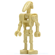 Battle Droid - Tan, Angled Arm and Straight Arm | sw0001c