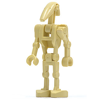 Battle Droid - Tan, Angled Arm and Straight Arm | sw0001c
