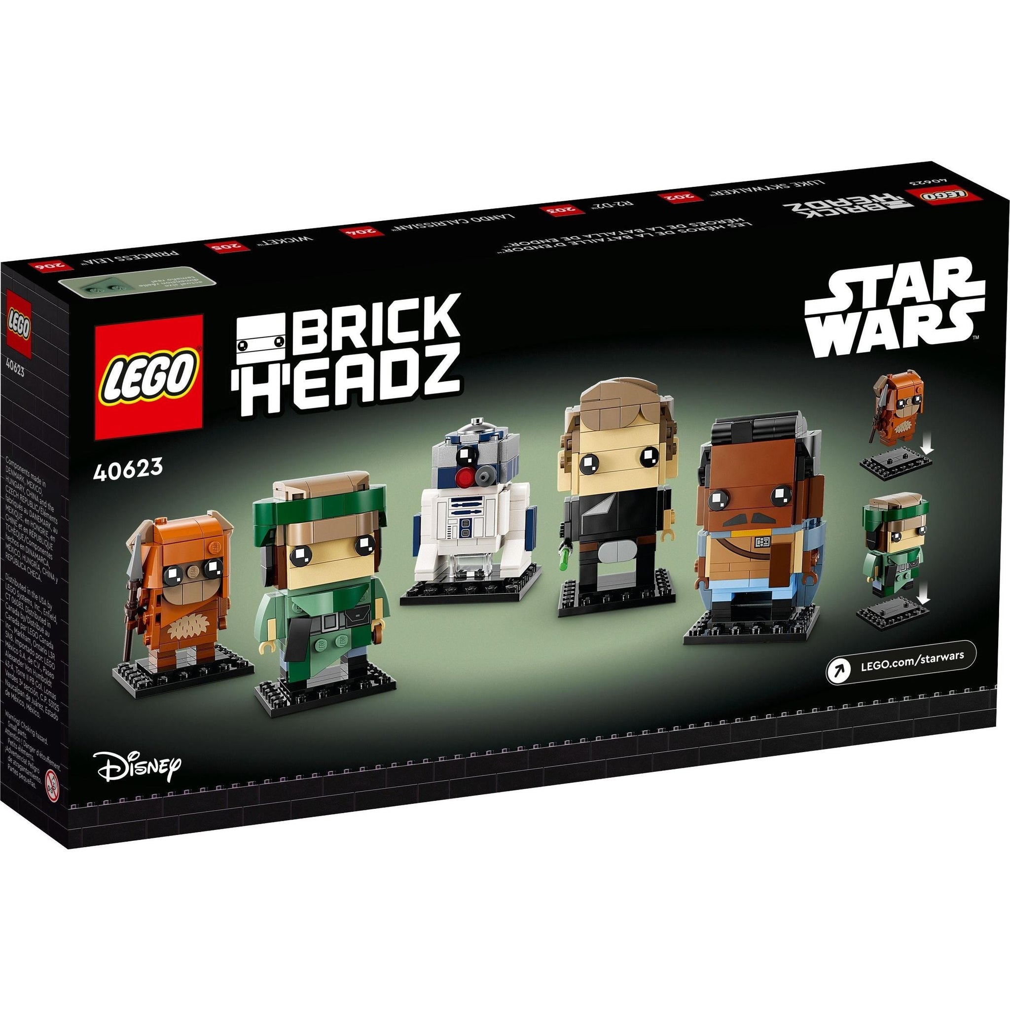 Battle of Endor Heroes | BrickHeadz | 40623