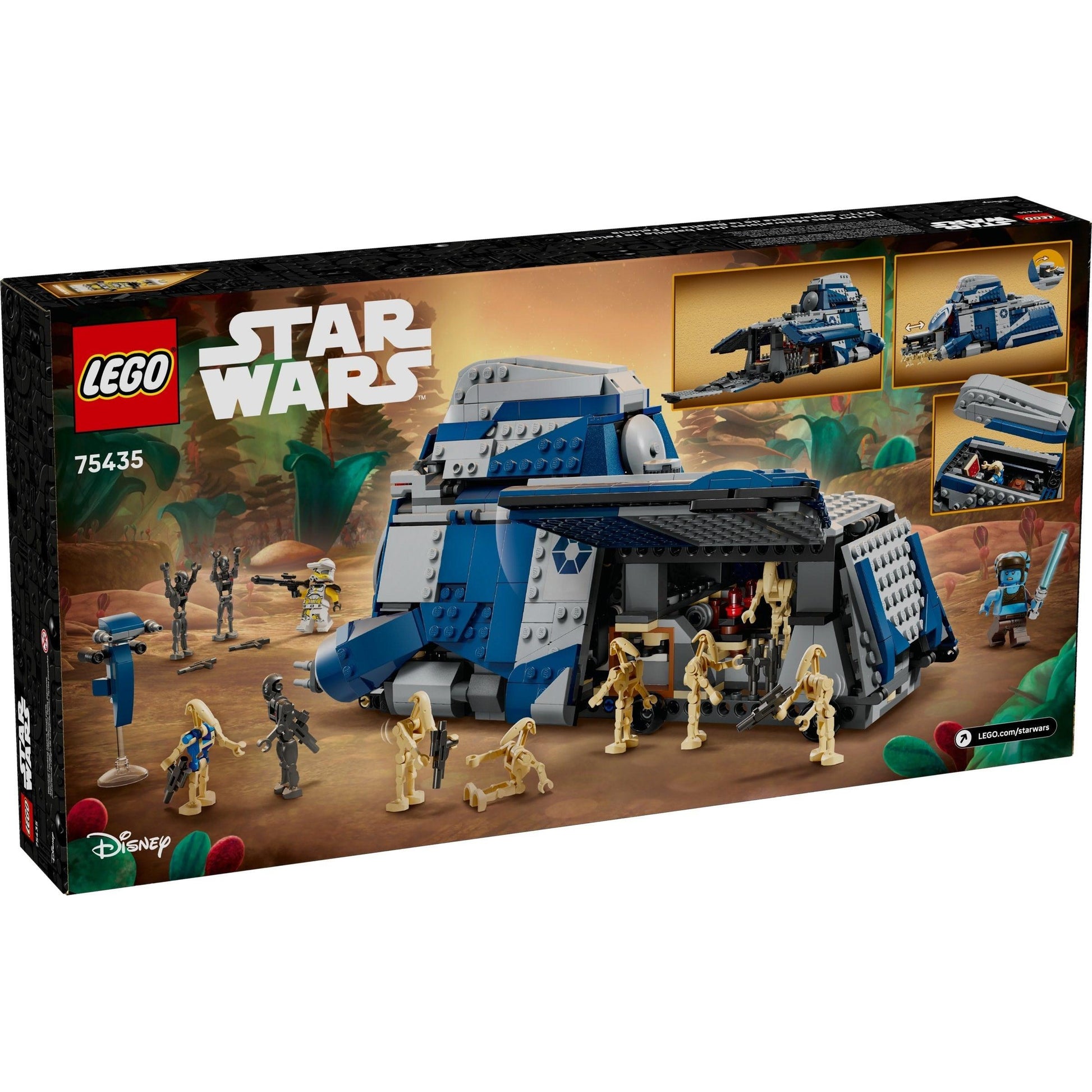 Bataille de Felucia Séparatiste MTT | Star Wars | 75435