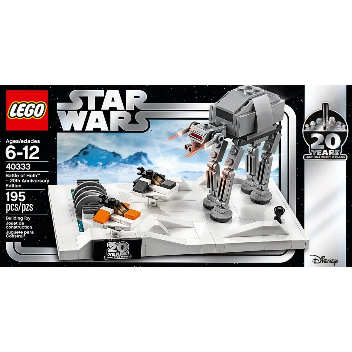 Battle of Hoth - 20th Anniversary Edition | Star Wars | 40333