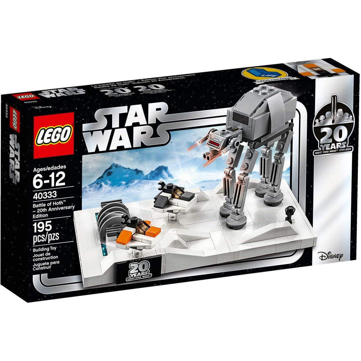 Battle of Hoth - 20th Anniversary Edition | Star Wars | 40333
