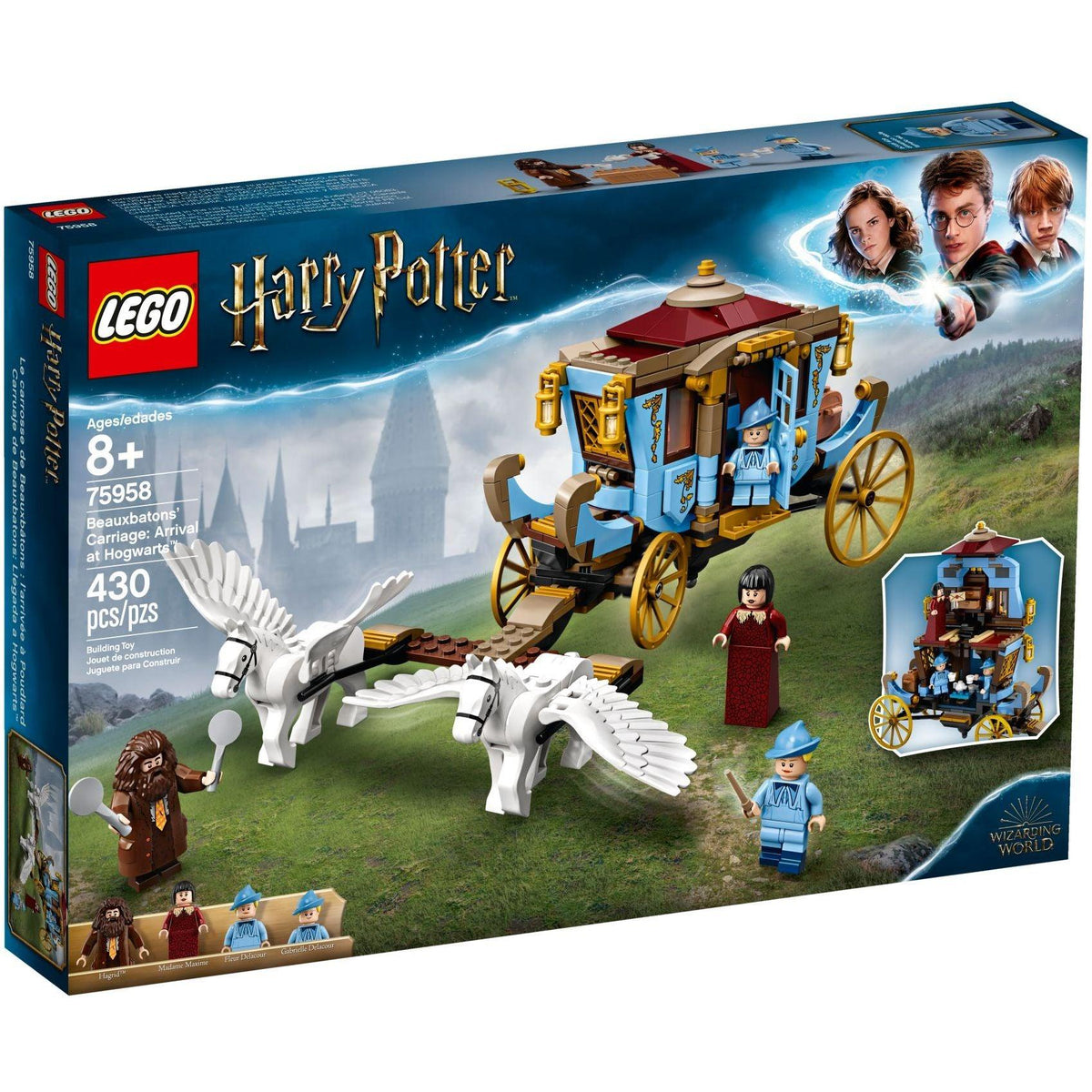 Beauxbatons' Carriage: Arrival at Hogwarts | Harry Potter | 75958