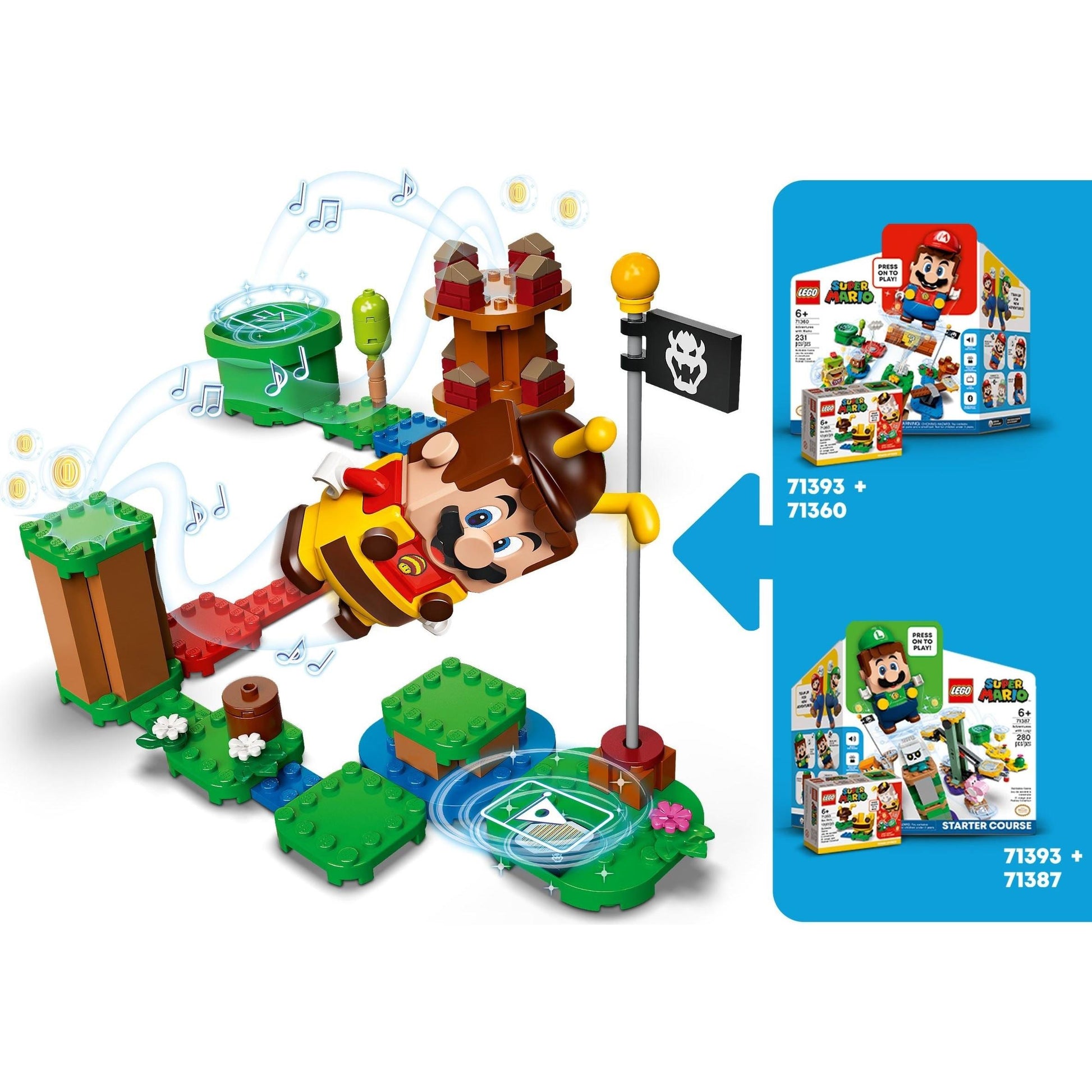 Pack de bonus Mario Abeille | Super Mario | 71393