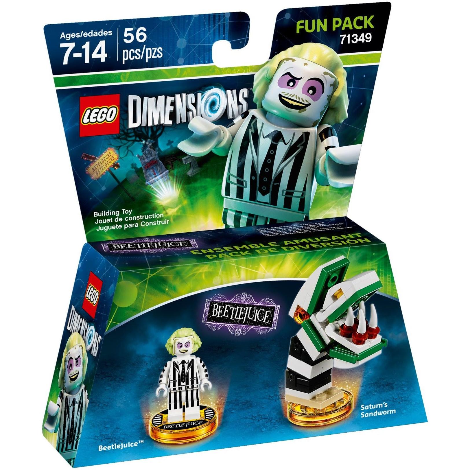 Coffret Beetlejuice | Dimensions | 71349