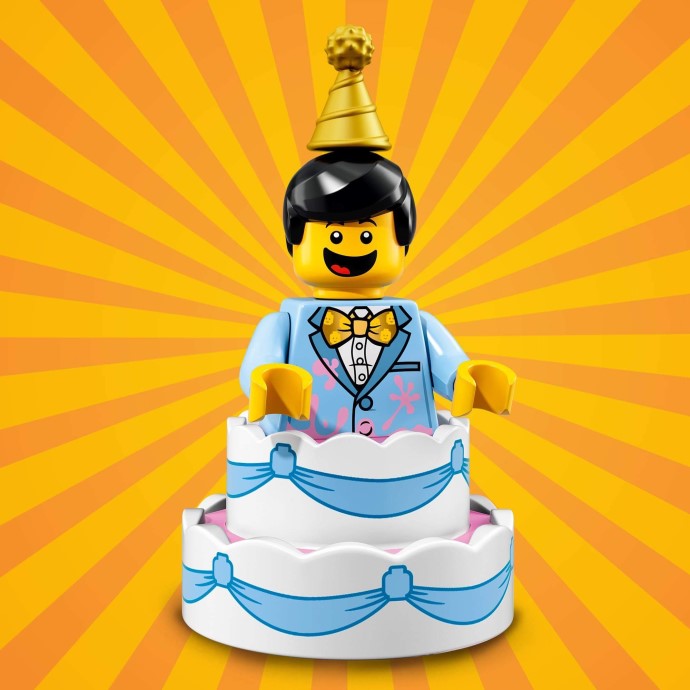 Birthday Cake Guy | Collectable Minifigures | 71021-10