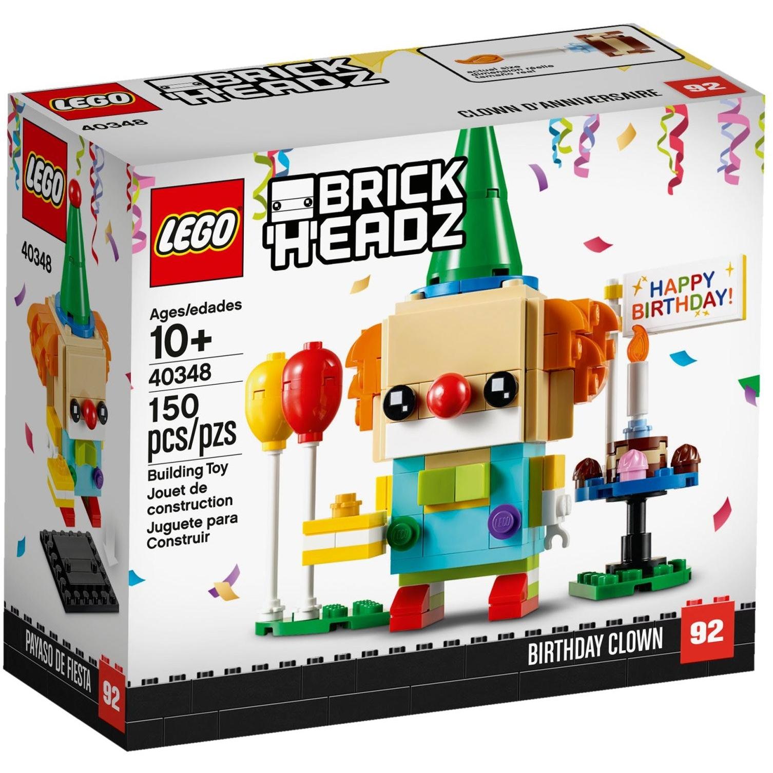 Birthday Clown | BrickHeadz | 40348