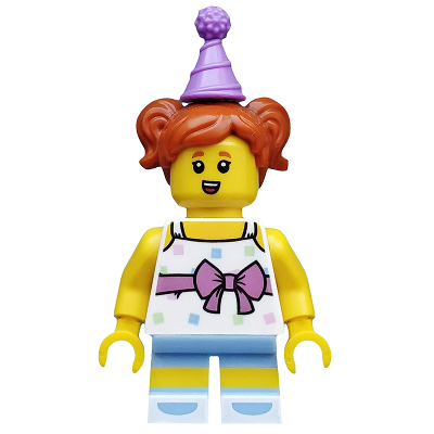 Fille à la fête d'anniversaire, Série 18 | col317