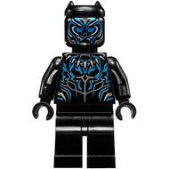 Black Panther - Metallic Light Blue Highlights | sh0478