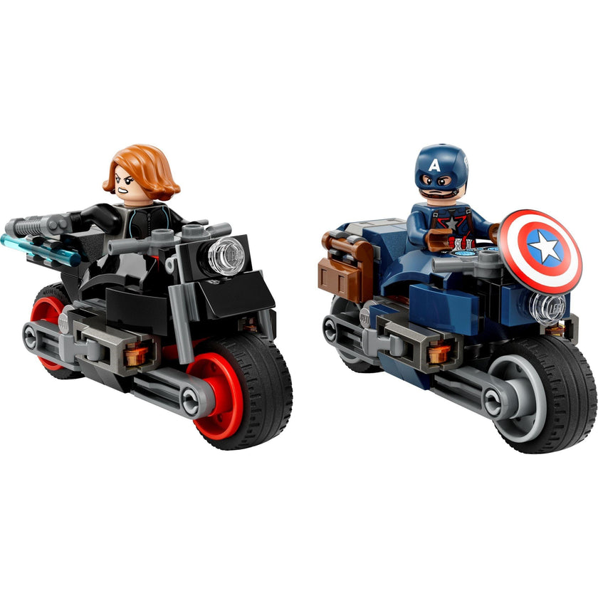Motos de Black Widow et Captain America | Super-héros Marvel | 76260