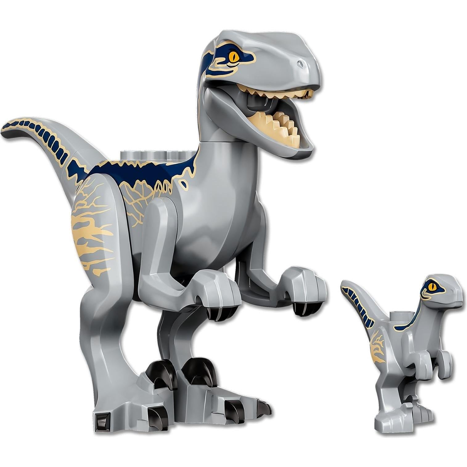 Capture de vélociraptors bleu et bêta | Jurassic World | 76946