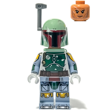 Boba Fett - Casque, réacteur dorsal, bras et jambes imprimés, télémètre | sw1274